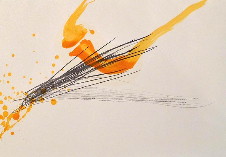 Die Vernissage zu der Ausstellung "Orange" ist am Donnerstag ab 19 Uhr.