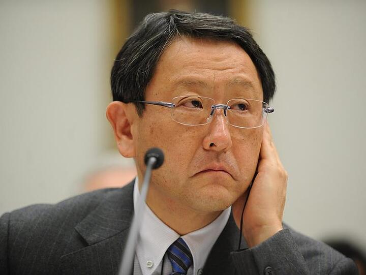Akio Toyoda vor dem Kongress-Ausschuss