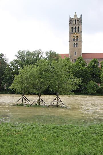Die Isar führt Hochwasser: Die Bilder!