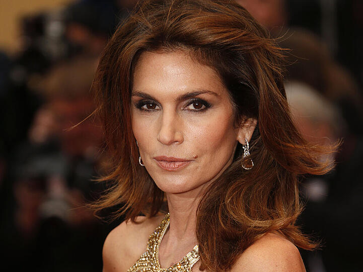 Immer top gestylt: Super-Model Cindy Crawford