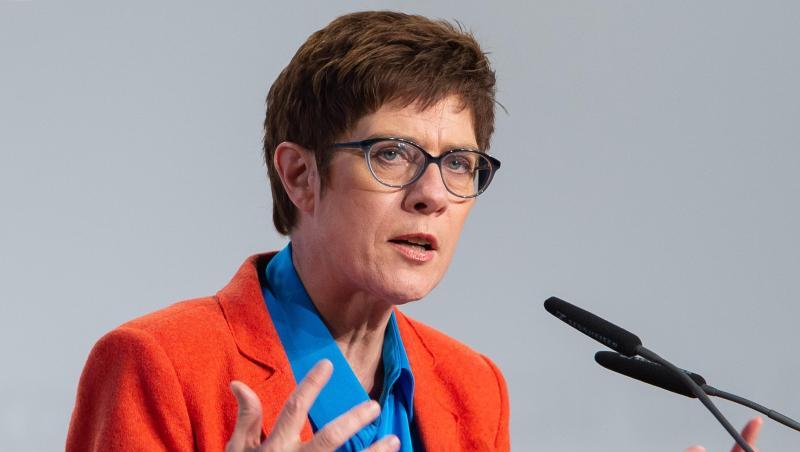 Annegret Kramp-Karrenbauer, CDU- Generalsekretärin, spricht bei der CDU-Regionalkonferenz. Annegret Kramp-Karrenbauer, CDU- Generalsekretärin, spricht bei der CDU-Regionalkonferenz.