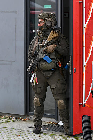 Sämtliche Einsatzkräfte der Polizei, Feuerwehr und Rettungsdienste waren an der Übung beteiligt.