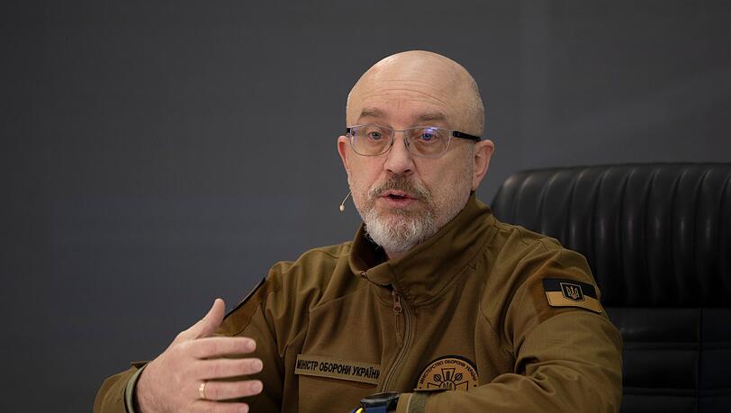 Der ukrainische Verteidigungsminister Olexij Resnikow soll vorerst im Amt bleiben.