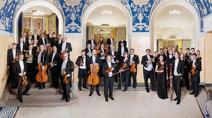 Ivan Repušić und das Münchner Rundfunkorchester im Prinzregententheater.