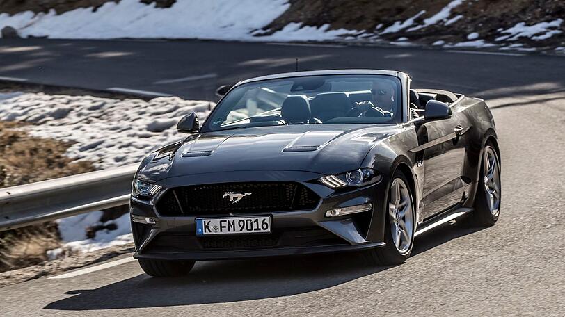 Die 2018er V8-Version des Ford Mustang mit frischem Auftritt und mehr Power.