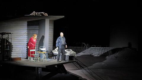 "La fanciulla del West" im Nationaltheater.