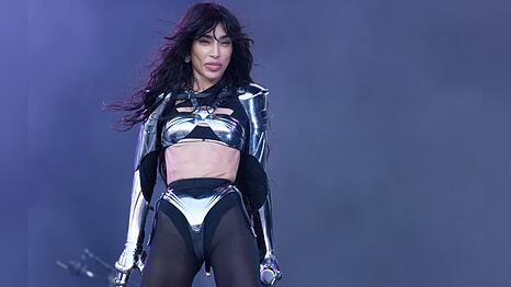 Loreen bei der Pride 2025 in Brighton and Hove, Gro&szlig;britannien.