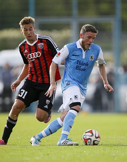 Dominik Stahl feiert sein Comeback gegen Ingolstadt. Die Bilder.