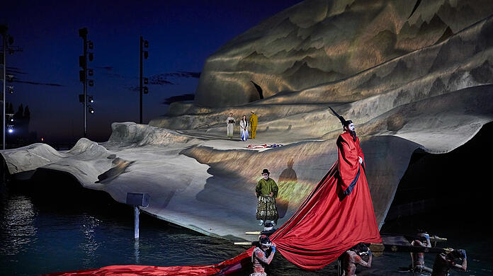 Giacomo Puccinis "Madame Butterfly" bei den Bregenzer Festspielen.