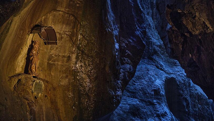 Seit 1912 ist die Partnachklamm für den Tourismus erschlossen.