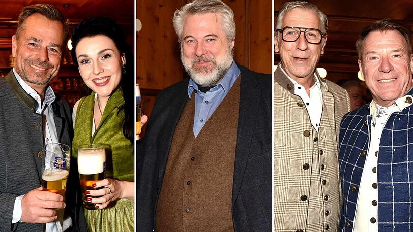 Promi-G&auml;ste feiern die Premiere des neuen St&uuml;cks auf der Iberl-B&uuml;hne.