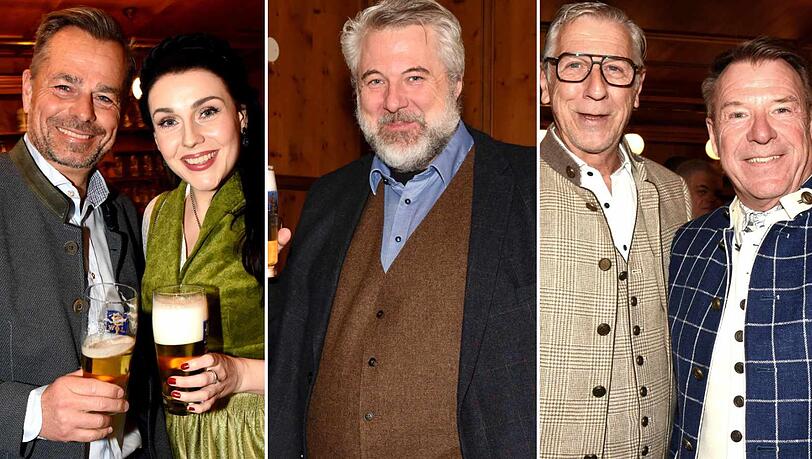 Promi-G&auml;ste feiern die Premiere des neuen St&uuml;cks auf der Iberl-B&uuml;hne.