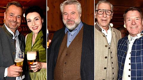 Promi-G&auml;ste feiern die Premiere des neuen St&uuml;cks auf der Iberl-B&uuml;hne.