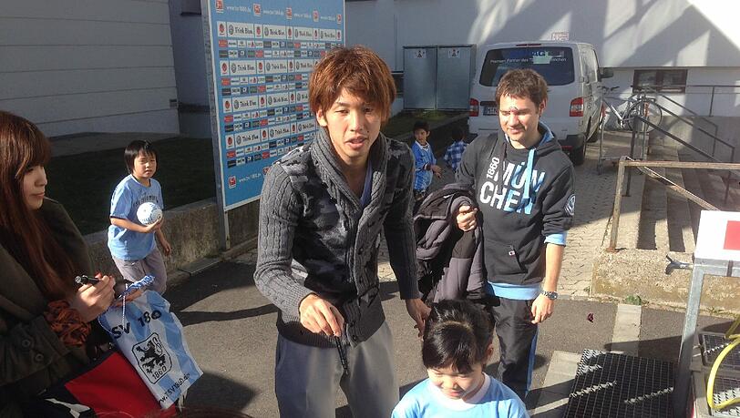 Der Hype um Yuya Osako hält beim TSV 1860 München an. Der Hype um Yuya Osako hält beim TSV 1860 München an.