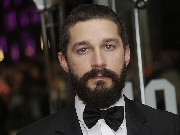 Shia LaBeouf während der Premiere zu seinem Film "Fury" in London