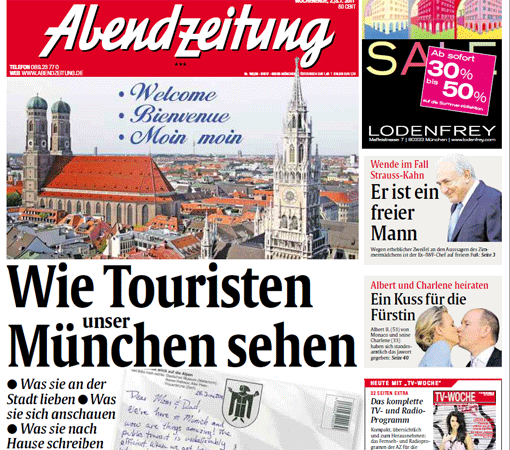 Jahres-Rückblick: Rückblick: Das Jahr 2011 in AZ-Schlagzeilen - München - Abendzeitung München