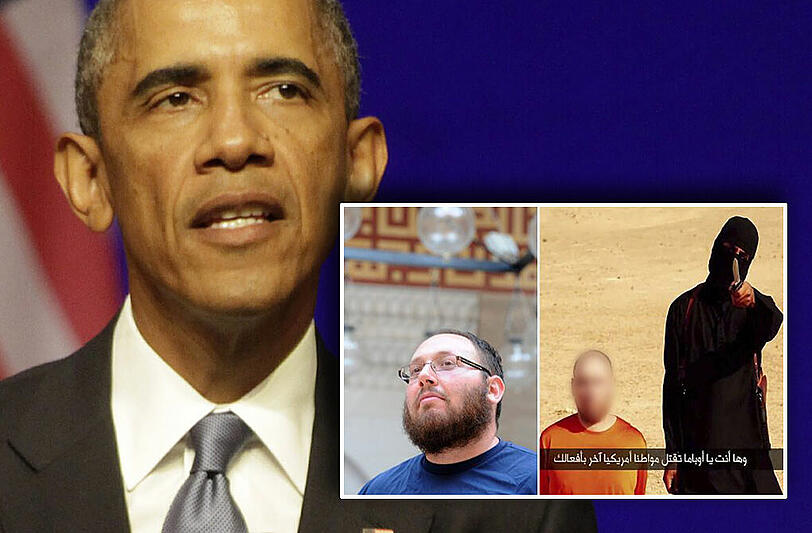 "Von barbarischen ISIS-Killern nicht einschüchtern lassen": Obama und Cameron wollen Jagd auf die IS-Kämpfer machen.