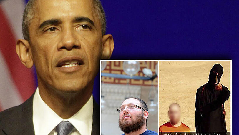 "Von barbarischen ISIS-Killern nicht einschüchtern lassen": Obama und Cameron wollen Jagd auf die IS-Kämpfer machen.