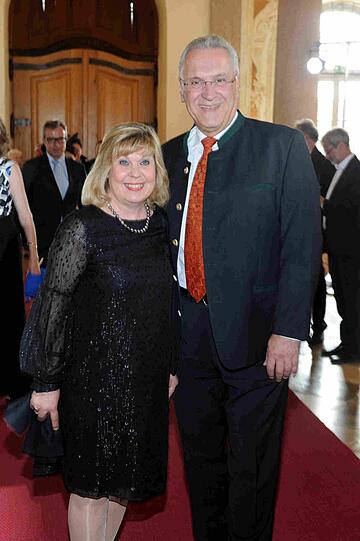 Joachim Hermann und Frau Gerswid.