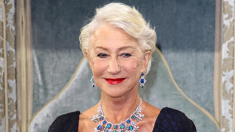 Schauspielerin Helen Mirren bei einer Premiere in London