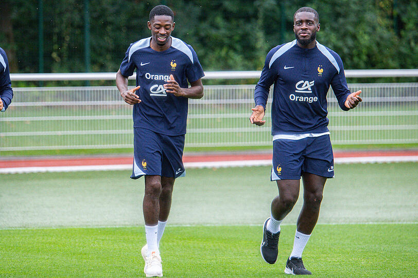 W&uuml;rde gerne mit Ousmane Demb&eacute;l&eacute; zusammenspielen: Dayot Upamecano.