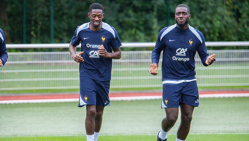 Würde gerne mit Ousmane Dembélé zusammenspielen: Dayot Upamecano. Würde gerne mit Ousmane Dembélé zusammenspielen: Dayot Upamecano.