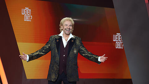 Thomas Gottschalk wird 2022 und 2023  "Wetten, dass..?" weiter moderieren