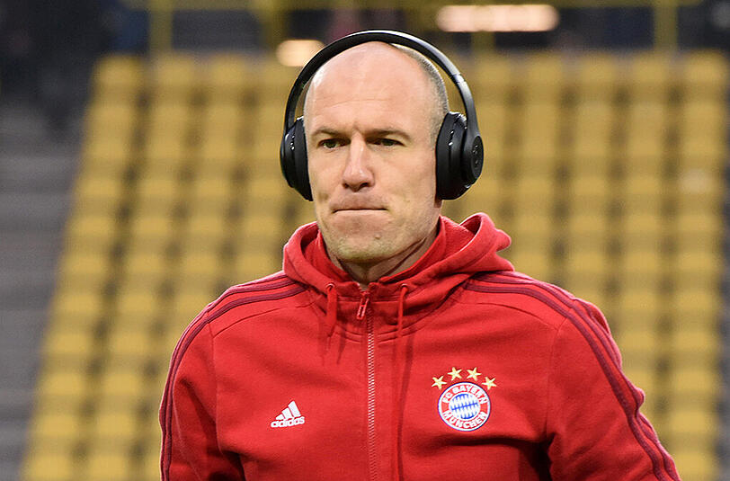 Arjen Robben plagen weiter Adduktorenprobleme.