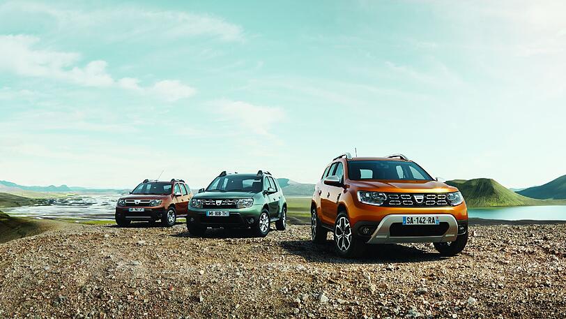 Der neue Dacia Duster wird Anfang 2018 bei den Händlern verfügbar sein.
