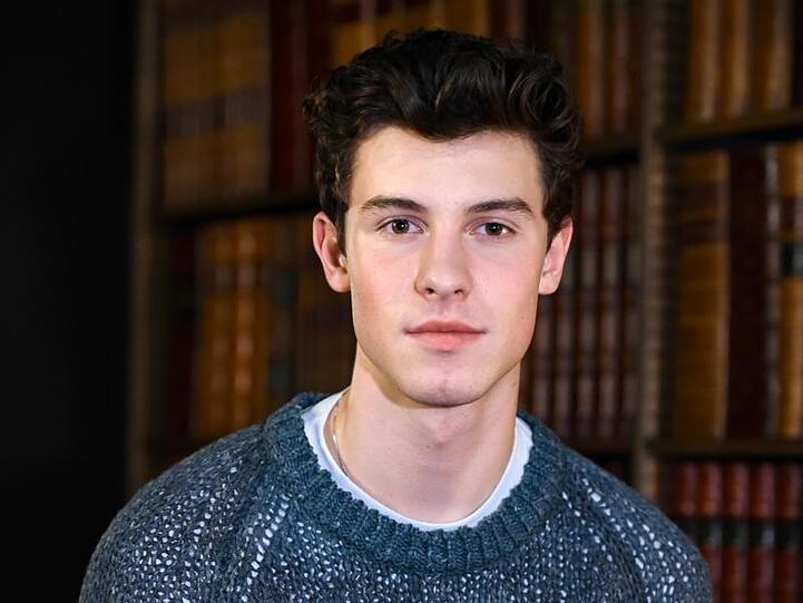 Der kanadische Sänger Shawn Mendes bei einem INterview in Berlin.