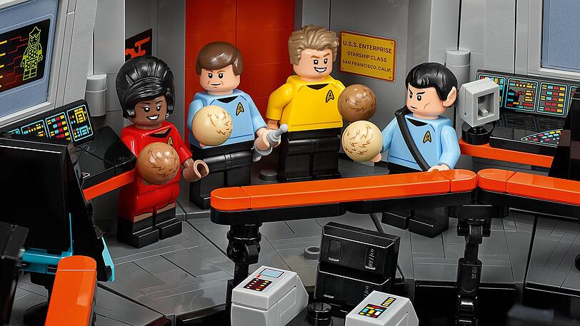 Die Tribbles haben es auch ins neue "Star Trek"-Lego-Set geschafft. Die Tribbles haben es auch ins neue "Star Trek"-Lego-Set geschafft.