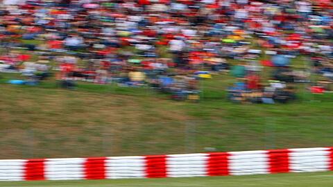 Sebastian Vettel fährt wieder vorne mit: Platz zwei in der Quali.