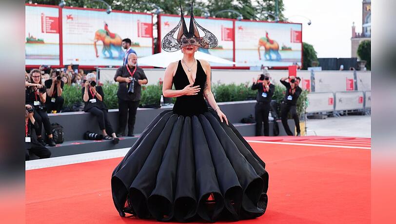 Lady Gaga bei der Premiere von "Joker: Folie à Deux" in Venedig.