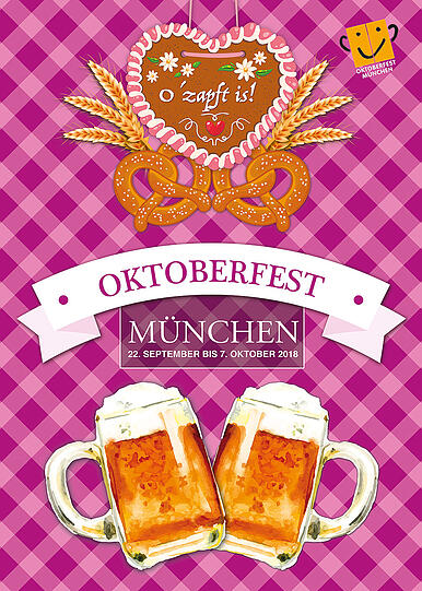 Oktoberfest-Plakat-Entwurf.