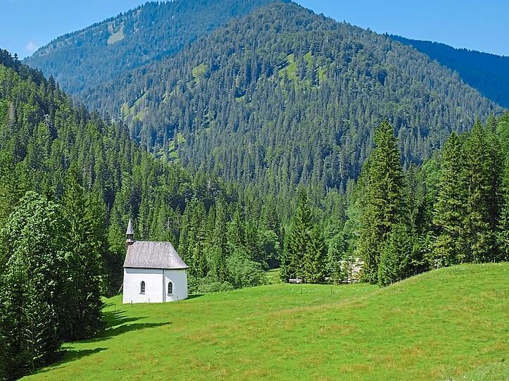 Die Kapelle Maria Hilf.