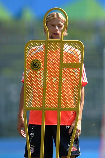 Nächste Runde im Trainingslager: Am vierten Tag schwitzen die Spieler des FC Bayern in der Sonne.