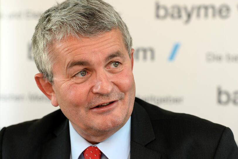 Der Hauptgeschäftsführer der bayerischen Metall- und Elektro-Arbeitgeberverbände (bayme vbm): Bertram Brossardt.