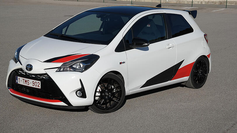 Nur dezent gestylt: Dem Yaris GRMN sieht man seine Kraft erst auf den zweiten Blick an.
