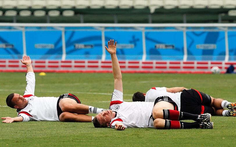 Die Bilder vom Abschlusstraining der DFB-Elf.