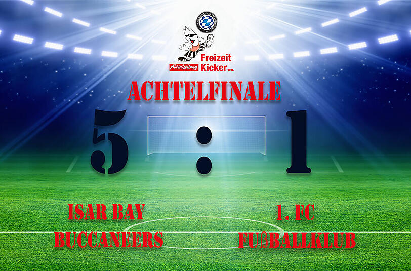 Die Isar Bay Buccaneers gewinnen mit 5:1.