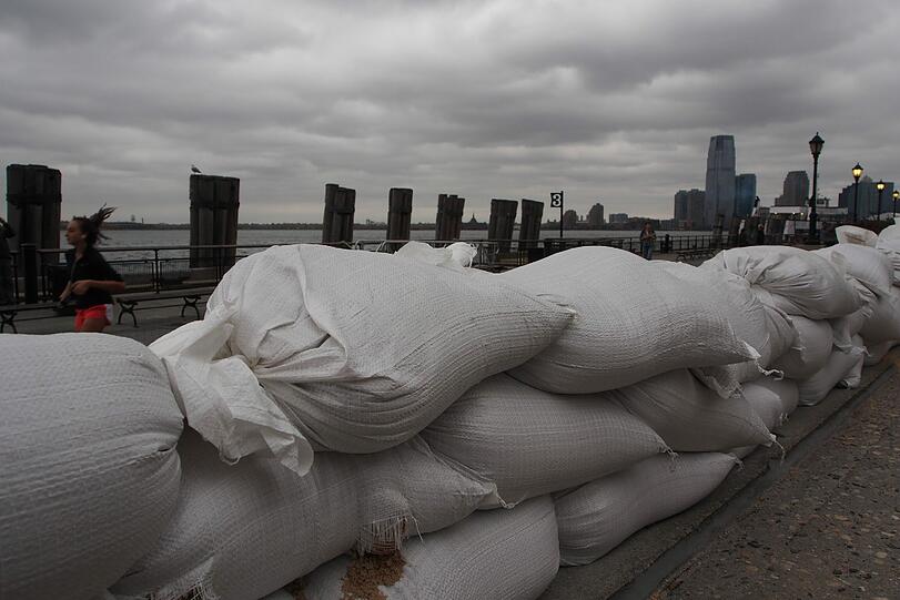 Die Ostküste der USA: Vorbereitungen auf den Hurrikan "Sandy"