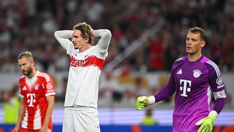 Nick Woltemade scheiterte in Hälfte eins an Manuel Neuer (r). Nick Woltemade scheiterte in Hälfte eins an Manuel Neuer (r).