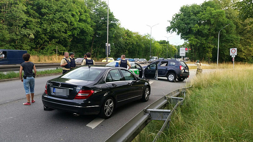 Zur Unfallaufnahme war der Isarring bis in die Morgenstunden gesperrt.