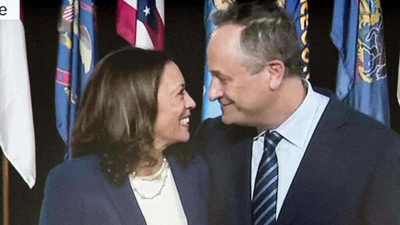Kamala Harris und ihr Ehemann und "Second Gentleman", Doug Emhoff