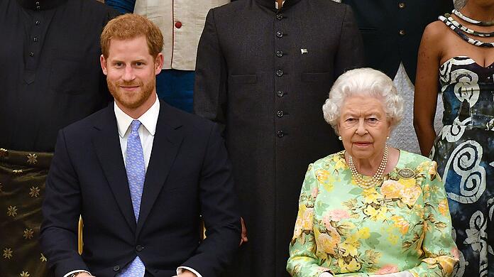 Harry und die Queen bei einem der letzten gemeinsamen öffentlichen Auftritte im Juni 2018.