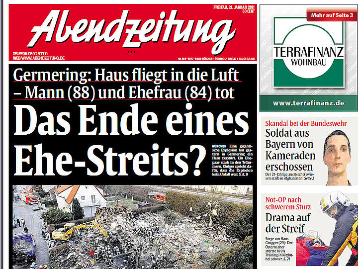 Jahres-Rückblick: Rückblick: Das Jahr 2011 in AZ-Schlagzeilen - München - Abendzeitung München