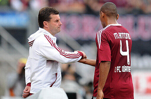Ein Tag zum Vergessen für Dieter Hecking und Marcos Antonio.