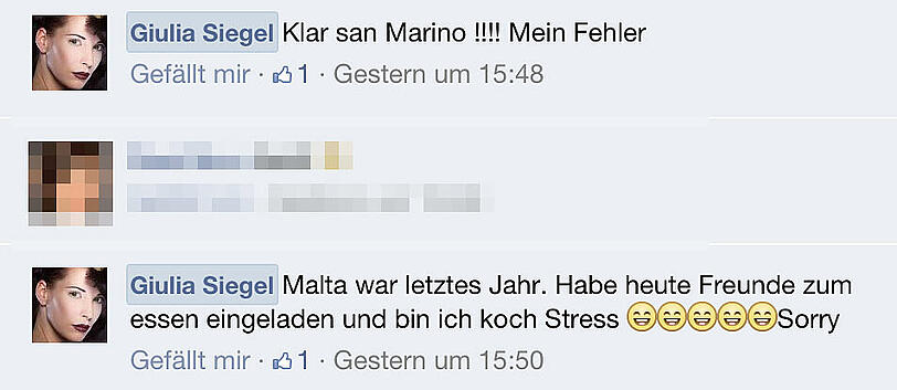 ...die Entschuldigung für die Verwechslung kommt prompt.