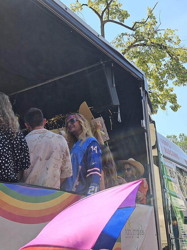 Dieses Jahr auch auf dem CSD in M&uuml;nchen: Tokio-Hotel-Star Bill Kaulitz