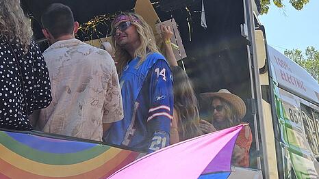 Dieses Jahr auch auf dem CSD in M&uuml;nchen: Tokio-Hotel-Star Bill Kaulitz